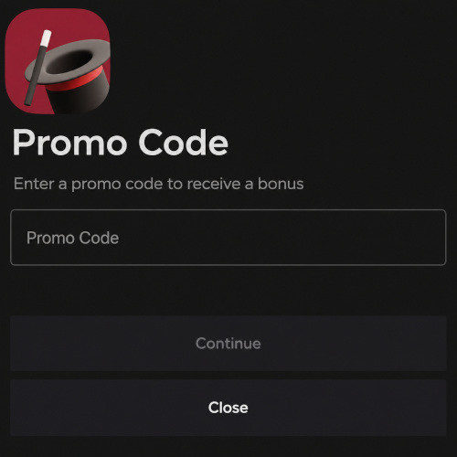Activating a promo code in the personal account